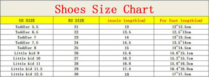 Girls Casual Breathable Non-slip Sport Shoes