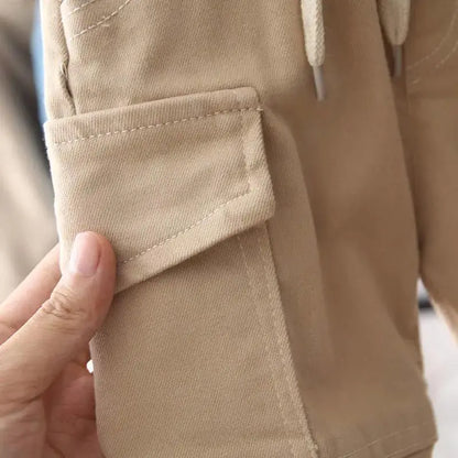 Boy's Cotton Cargo Pants For 18 Months - 7 Years