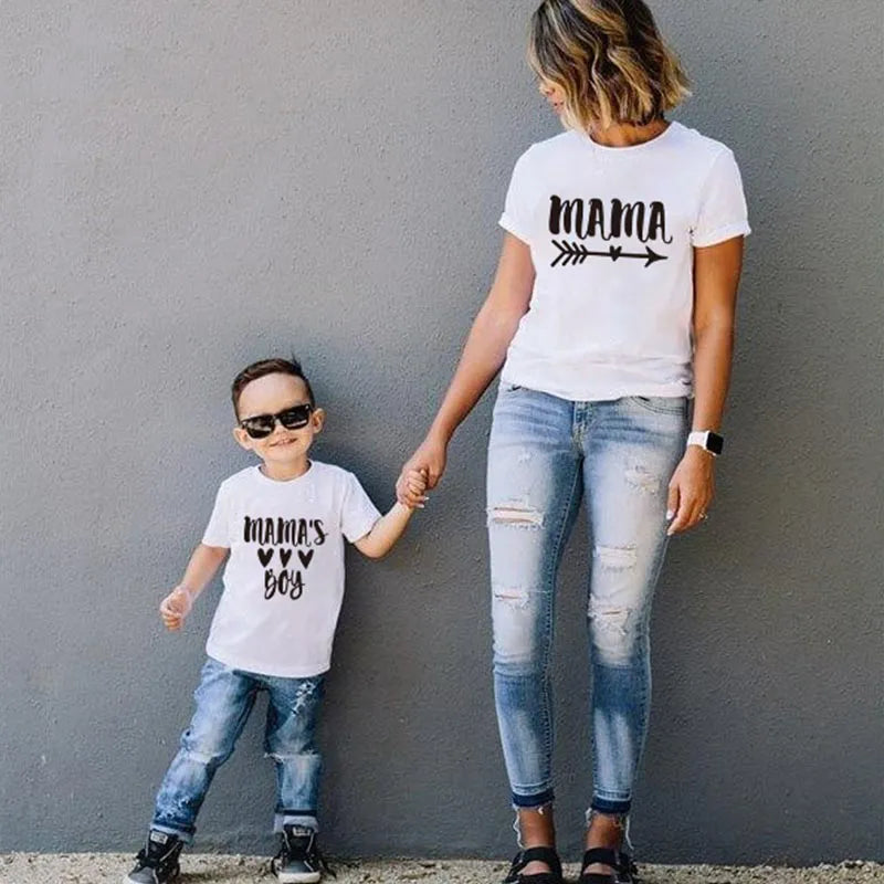 Mother and Son Mama's Boy T-Shirt