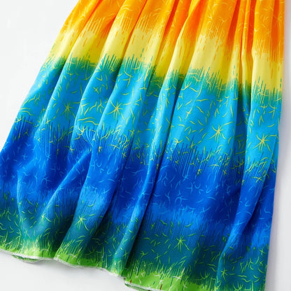 Mommy and Me Rainbow Summer Dresses