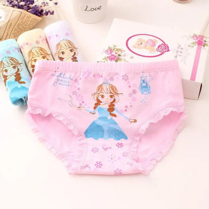 3 Piece Girls Briefs or Panty Cotton Underwear