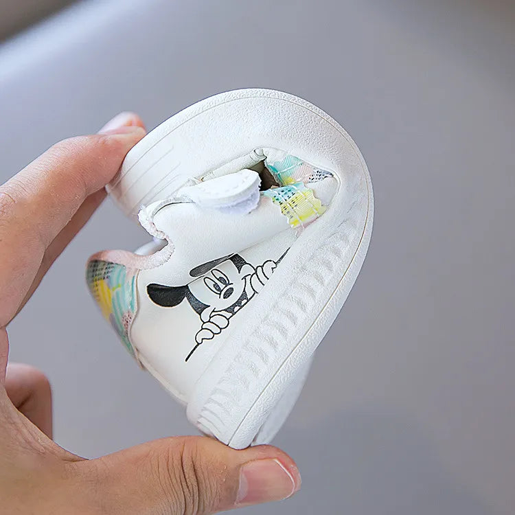 Disney White Casual Shoes For Baby Boy Girl