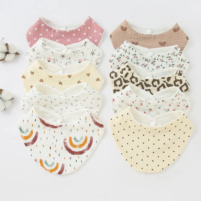 Baby Boy Girl Cotton  Bibs