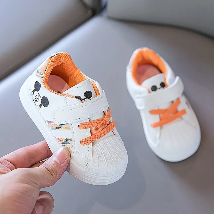 Disney White Casual Shoes For Baby Boy Girl