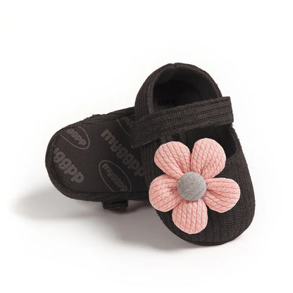 Baby Girl 0-18 Months Cotton Fashion Shoes With Bow