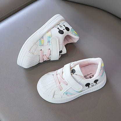 Disney White Casual Shoes For Baby Boy Girl