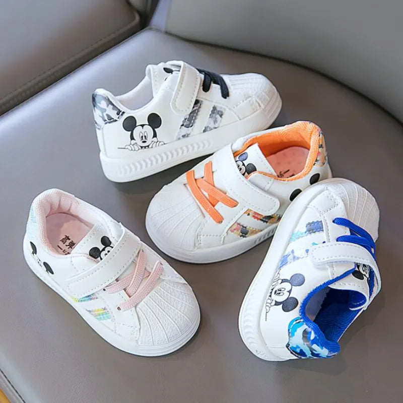 Disney White Casual Shoes For Baby Boy Girl