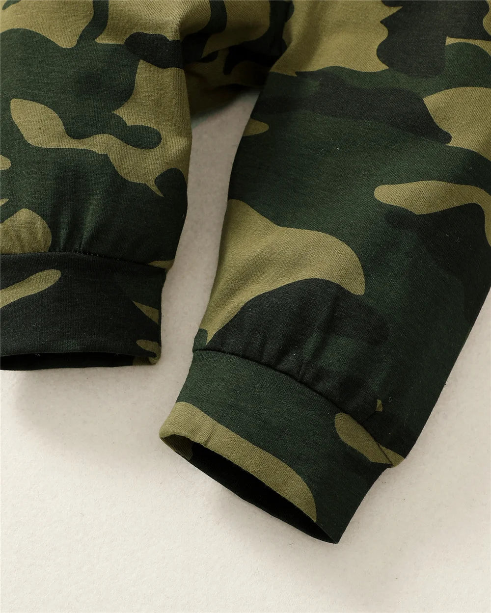 "Cooler Version of Dad" Bodysuit Camo Pants and Hat Set for 0-18 Months