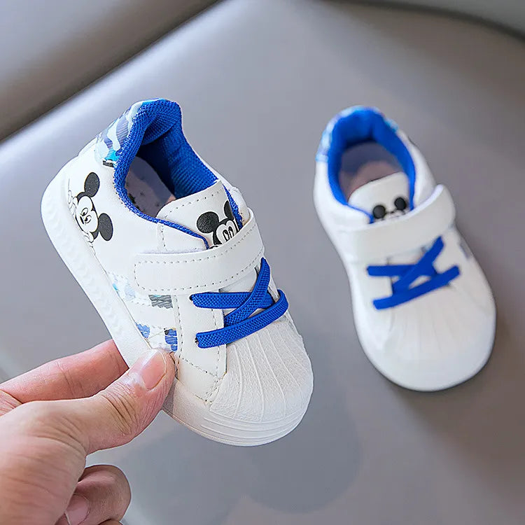 Disney White Casual Shoes For Baby Boy Girl