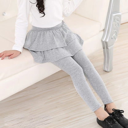 Warm Girls Skirt with leggings