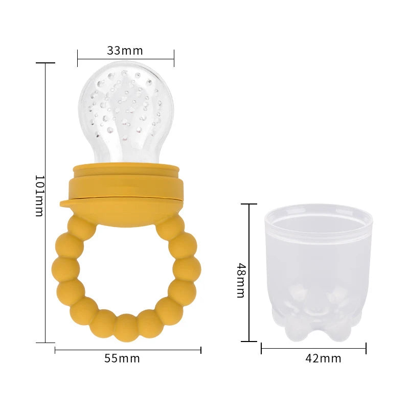 Baby Silicone Pacifier Fruit Veggie Feeder