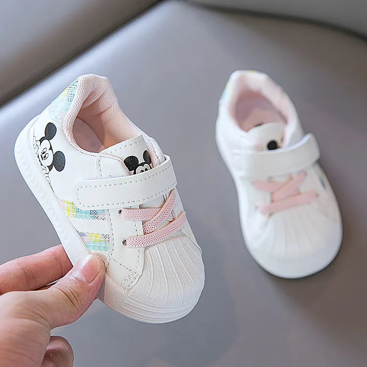 Disney White Casual Shoes For Baby Boy Girl