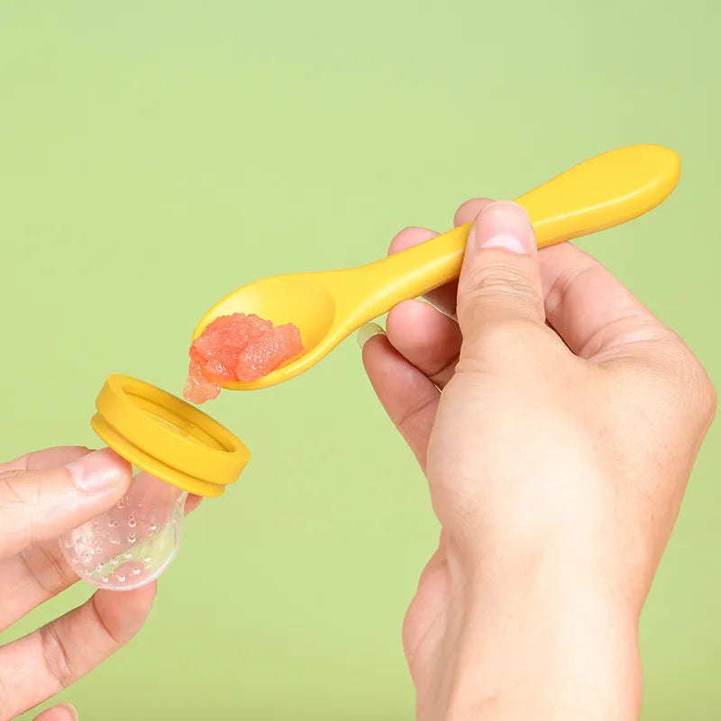 Baby Silicone Pacifier Fruit Veggie Feeder