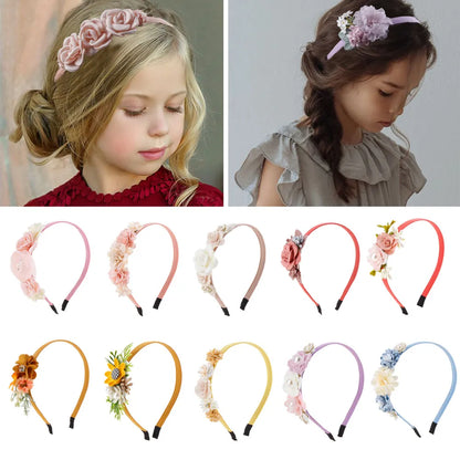 Girls Flower Headband 1 Piece