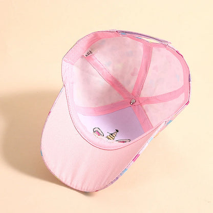 Unicorn Baseball Cap For Girls 4-12 Years