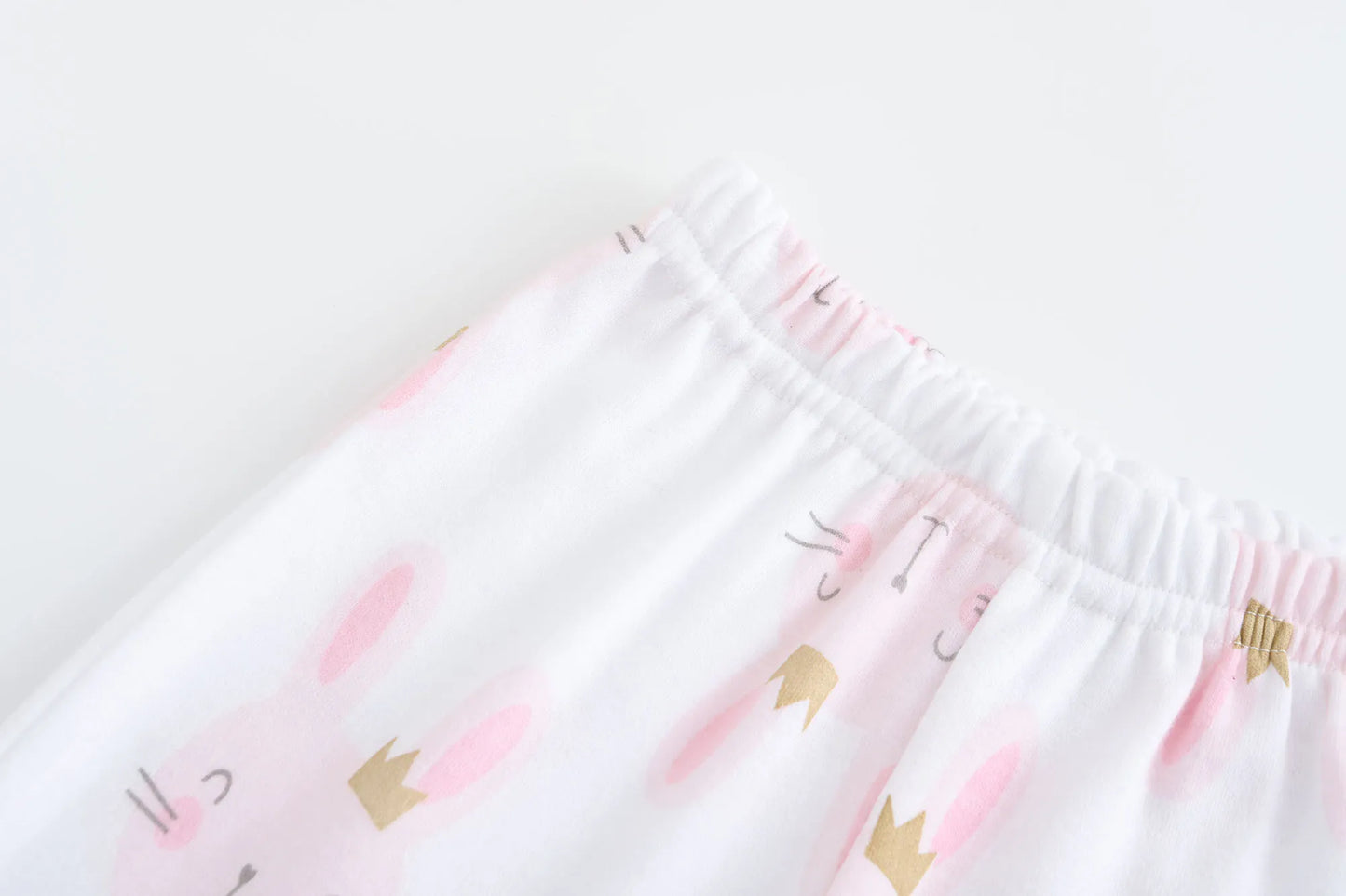 5-Piece NB Baby Girl Print Pants