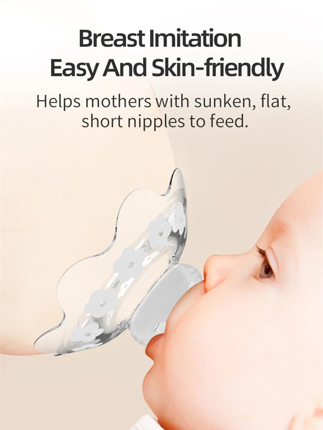 Baby Safe Silicone Nipple Shield for Breastfeeding